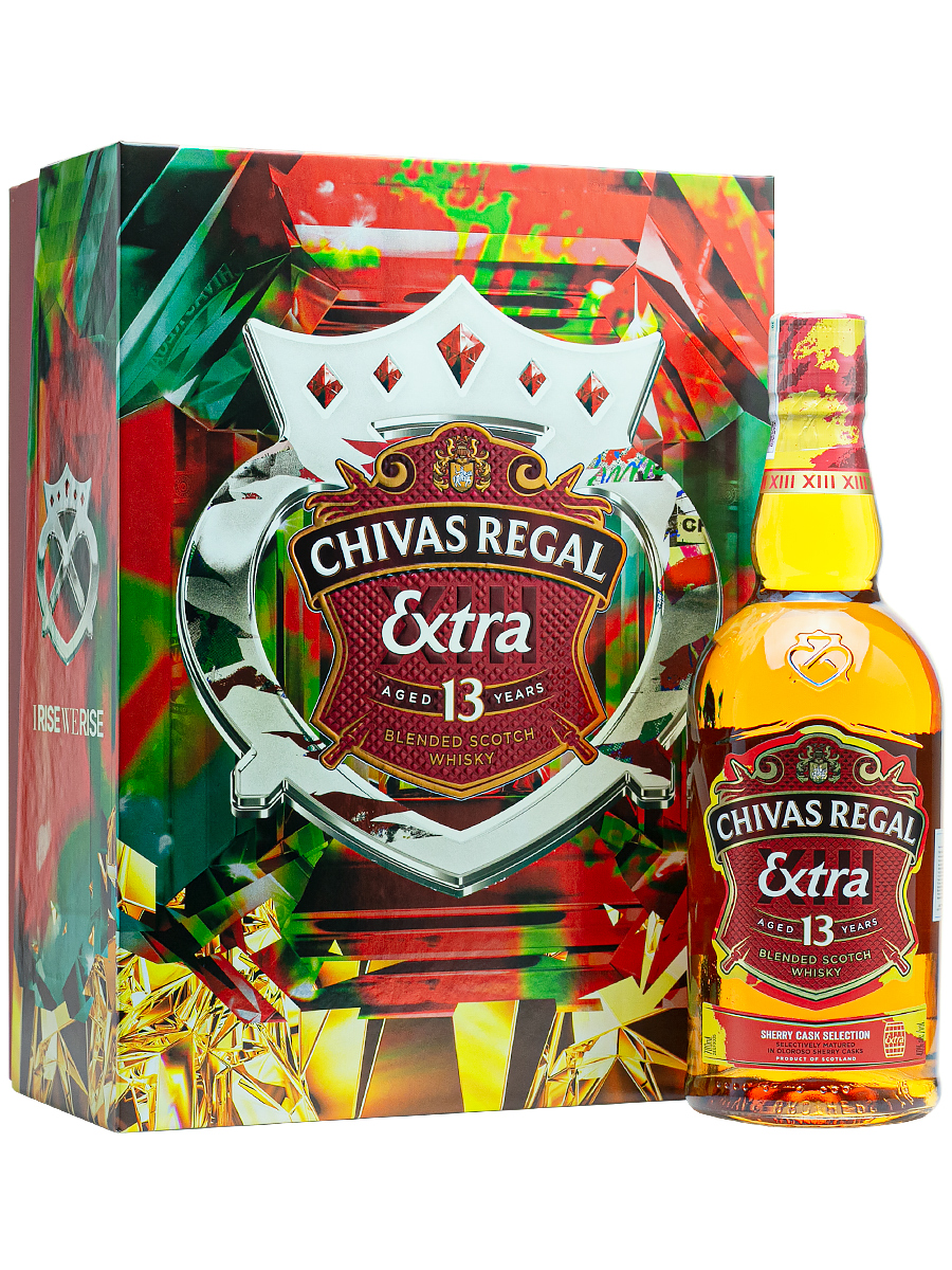 Hình của Chivas 13 năm - Hộp quà Tết 2025